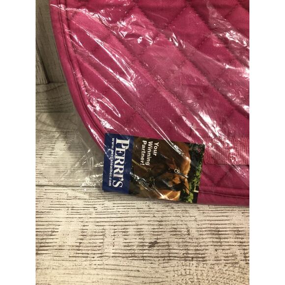 Perri’s Everyday Saddle Pad Poly fill Flannel Quilted Weather Weaver Rope - Picture 5 of 8